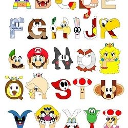 Alfabeto para pequeños gamers