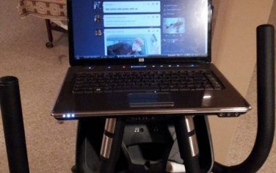 Bicicleta estática para geeks