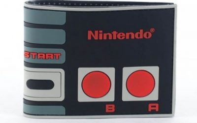 Cartera inspirada en el mando de la NES