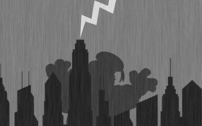 Cartel minimalista de «Cazafantasmas»