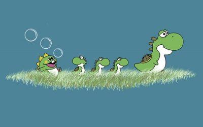 A que no sabéis de dónde viene Yoshi?