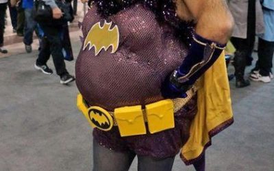 Bonito disfraz de Batwoman
