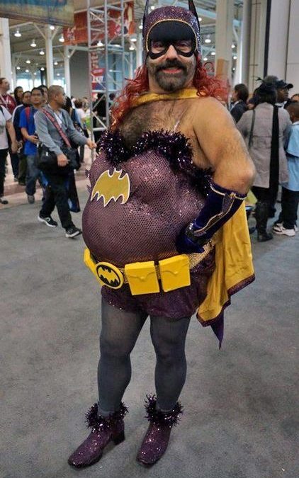 Bonito disfraz de Batwoman