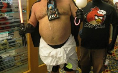 Disfraces de última hora para Halloween (II): Darth Vader bebé