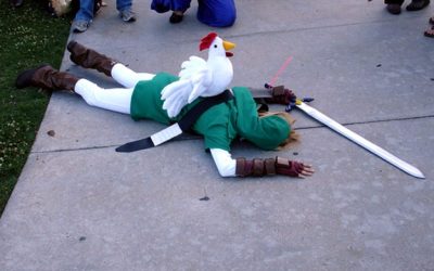 Disfraz de Link muy original