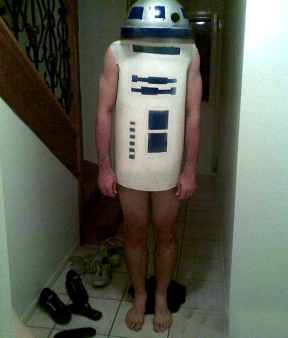 Te quieres disfrazar de R2-D2?