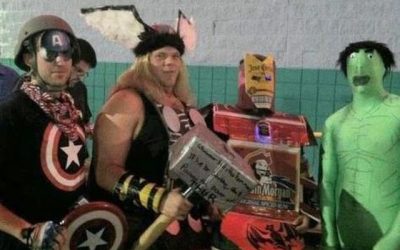 Disfraces de Halloween muy cutres (III): Los vengadores