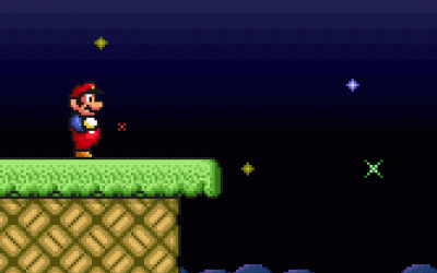 Bonita escena de Mario