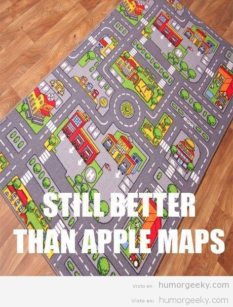 Hasta esto es mejor que Apple Maps