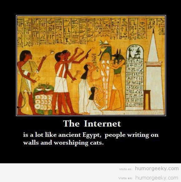 Internet en el Antiguo Egipto
