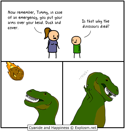 La extinción de los dinosaurios