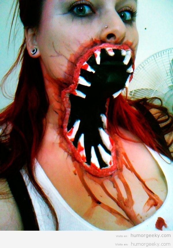 Maquillaje de zombi para Halloween