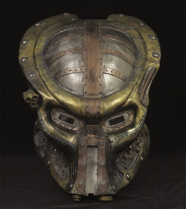 Máscara de Predator steampunk