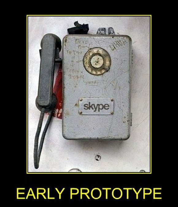 El primer prototipo de Skype