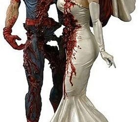 Spiderman y Mary Jane zombis