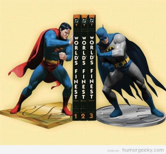 Sujetalibros DC cómics
