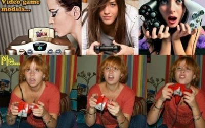 10 Chicas gamers: ¡Cuidado, peligro de enamoramiento Lv5 !