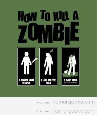 Cómo matar a un zombi