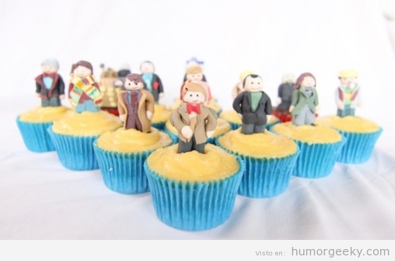 Cupcakes del Dr Who