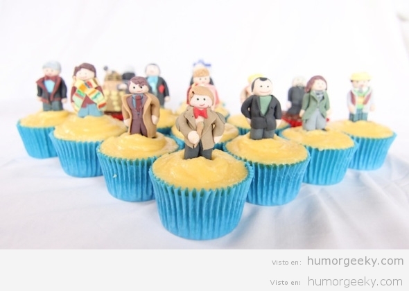 Cupcakes del Dr. Who