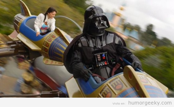 Darth Vader en Disneyworld