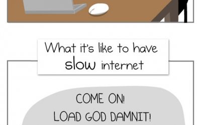 Diferencia entre cuando Internet se cae y cuando va lento