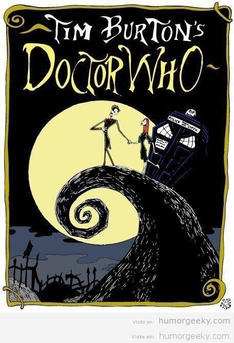 Dr. Who por Tim Burton