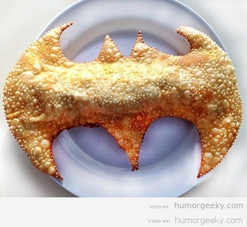 Empanadilla símbolo de Batman