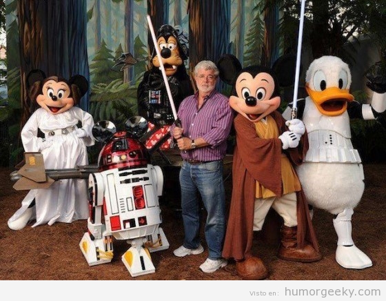 George Lucas en Disney