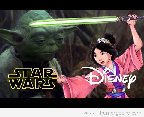 Verlo debes tú: Opera Star Wars por  Disney