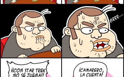 Un friki en una cita