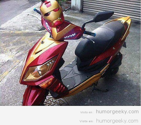El nuevo medio de transporte de Ironman