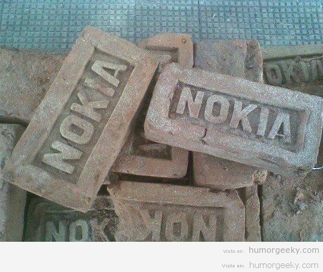Los Nokia son un ladrillo
