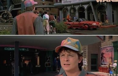 Si es que ya salía en «Regreso al futuro»