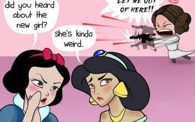 Leia no encaja del todo en Disney