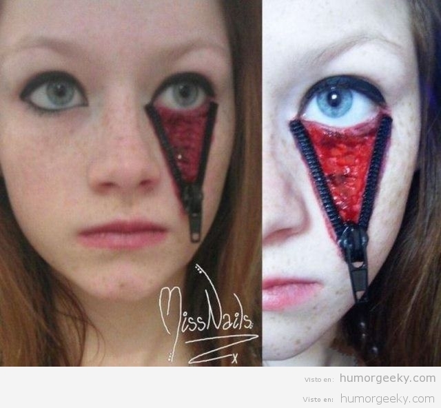 Maquillaje zombi