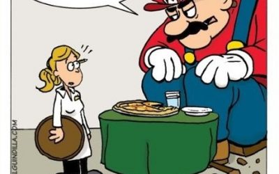 Mario y sus problemas con la alimentación