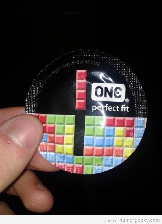 Preservativo Tetris