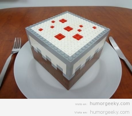 Tarta Minecraft