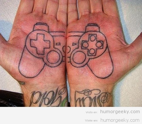 Tatuaje de un gamer