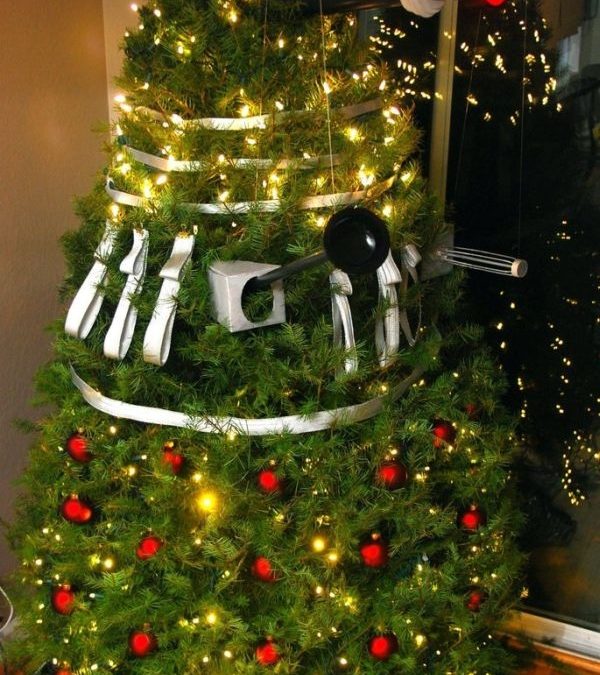 Árbol de Navidad con forma de Dalek