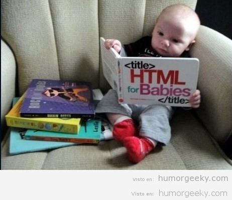 El mejor libro para regalar a un bebé geek
