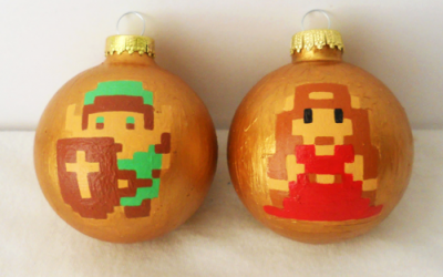 Bolas de Navidad Zelda