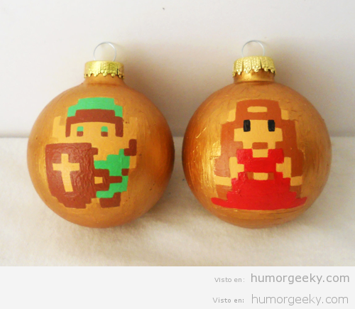 Bolas de Navidad Zelda