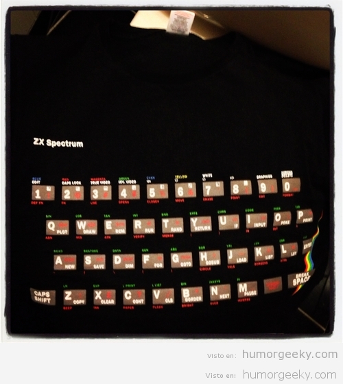 Camiseta Spectrum 48K