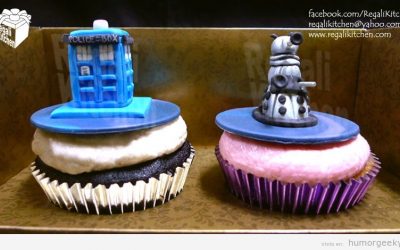 Cupcakes del Dr. Who
