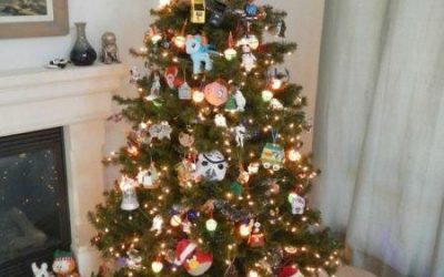 El árbol de Navidad geek por excelencia