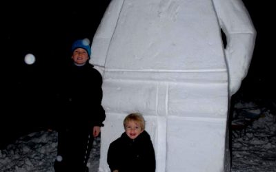 Muñeco de nieve LEgo