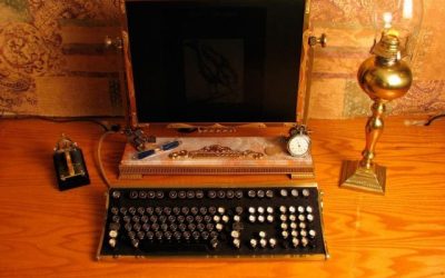 Ordenador steampunk