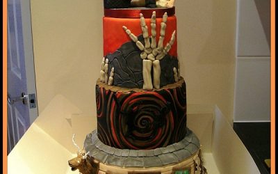 Tarta de boda Evil Dead